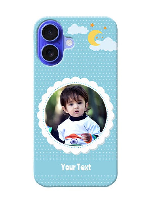 Custom iPhone 16 mobile cases online: violet Pattern Design