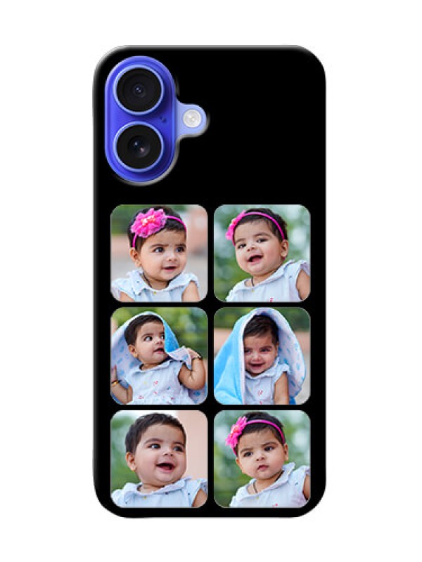 Custom iPhone 16 mobile phone cases: Multiple Pictures Design