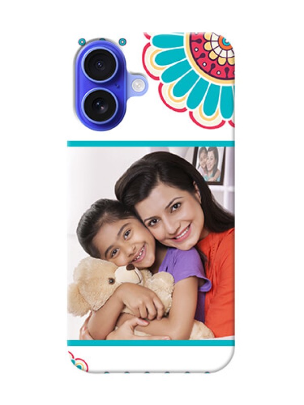 Custom iPhone 16 custom mobile phone cases: Flower Design