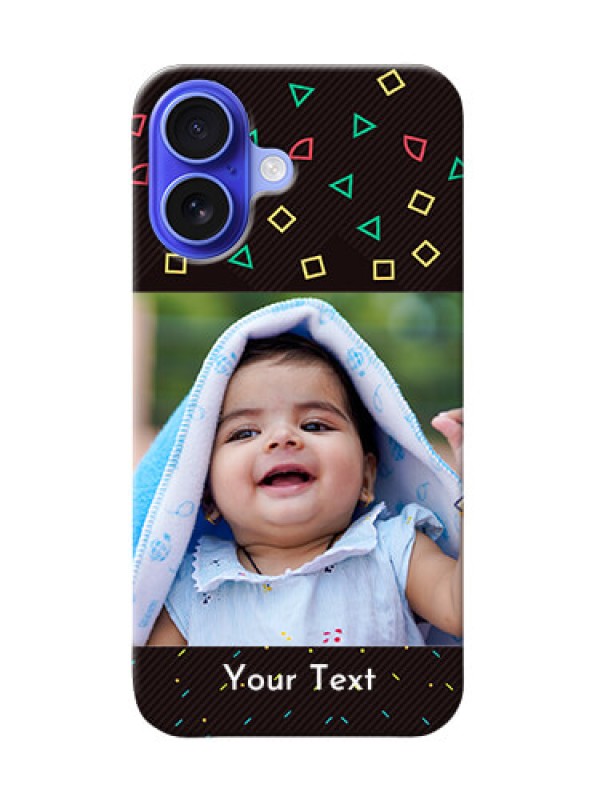 Custom iPhone 16 custom mobile cases with confetti birthday design