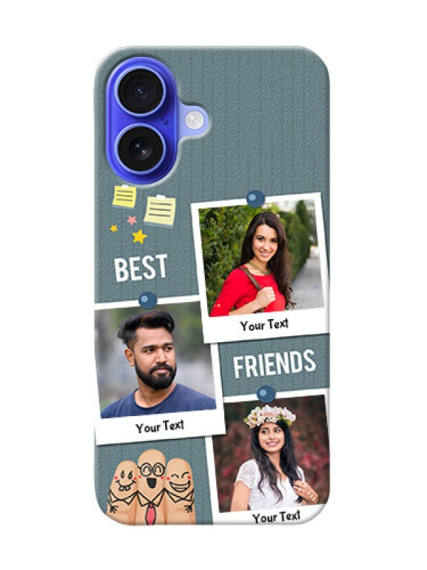 Custom iPhone 16 Mobile Cases: Sticky Frames and Friendship Design