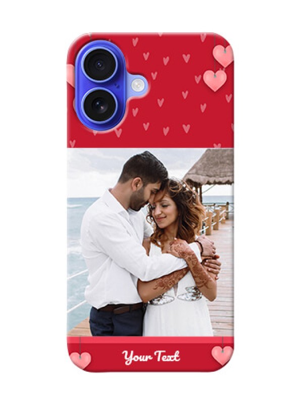 Custom iPhone 16 Mobile Back Covers: Valentines Day Design