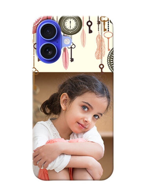 Custom iPhone 16 Phone Back Covers: Boho Style Design