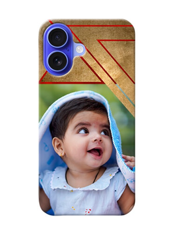 Custom iPhone 16 mobile phone cases: Gradient Abstract Texture Design