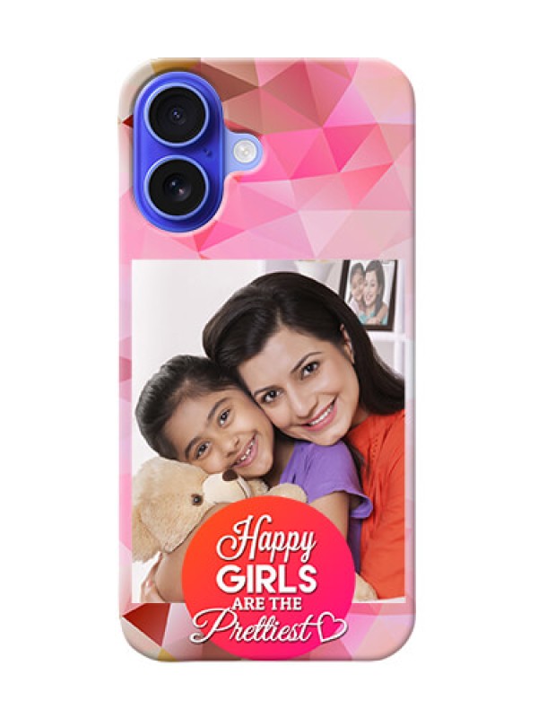 Custom iPhone 16 Personalized Phone Covers: Abstract Triangle Design