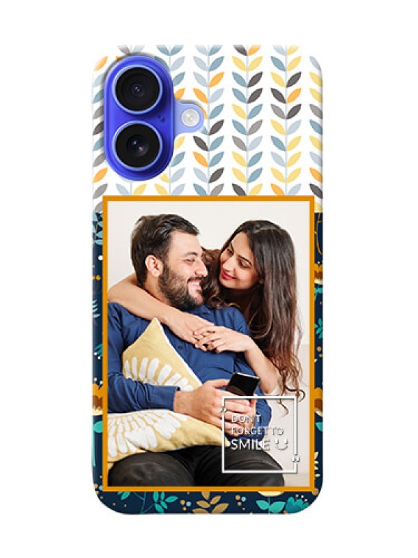Custom iPhone 16 personalised phone covers: Pattern Design