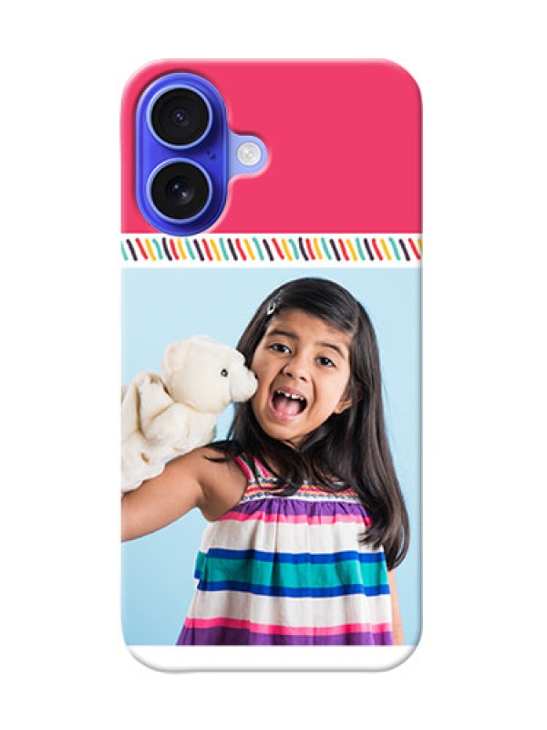 Custom iPhone 16 Personalized Phone Cases: line art design