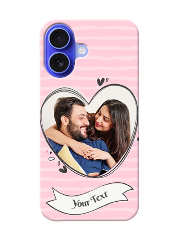 Custom iPhone 16 custom mobile phone covers: Vintage Heart Design