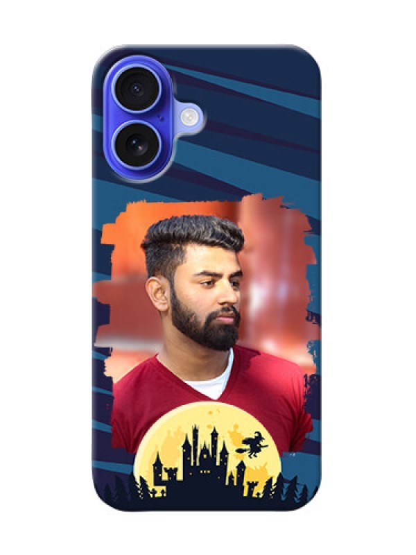 Custom iPhone 16 Back Covers: Halloween Witch Design