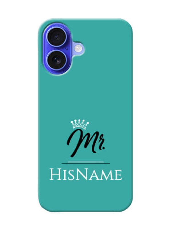 Custom iPhone 16 Custom Phone Case Mr with Name