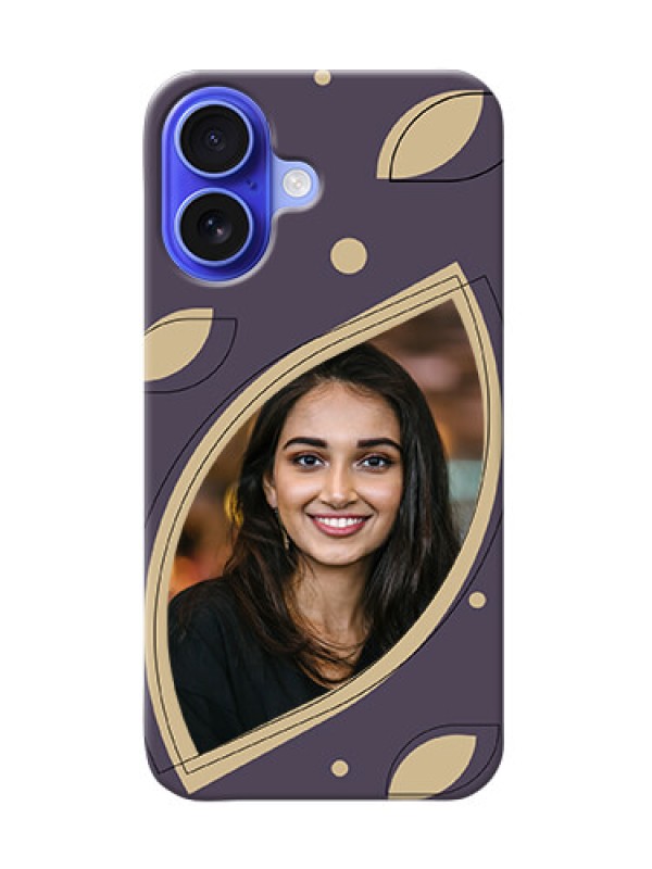 Custom iPhone 16 Custom Mobile Case with Falling Leaf Design