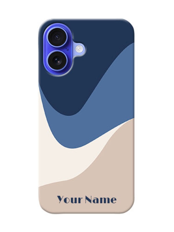 Custom iPhone 16 Custom Phone Case with Abstract Drip Art Design