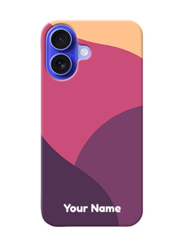 Custom iPhone 16 Custom Phone Case with Mixed Multicolour abstract art Design