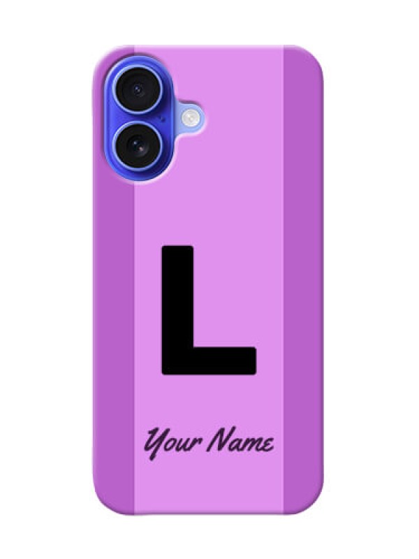 Custom iPhone 16 Custom Phone Case with Tricolor custom text Design