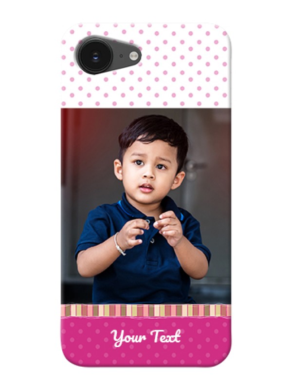 Custom iPhone 16e Custom Hard Phone Case - Cute Girls Cover Design