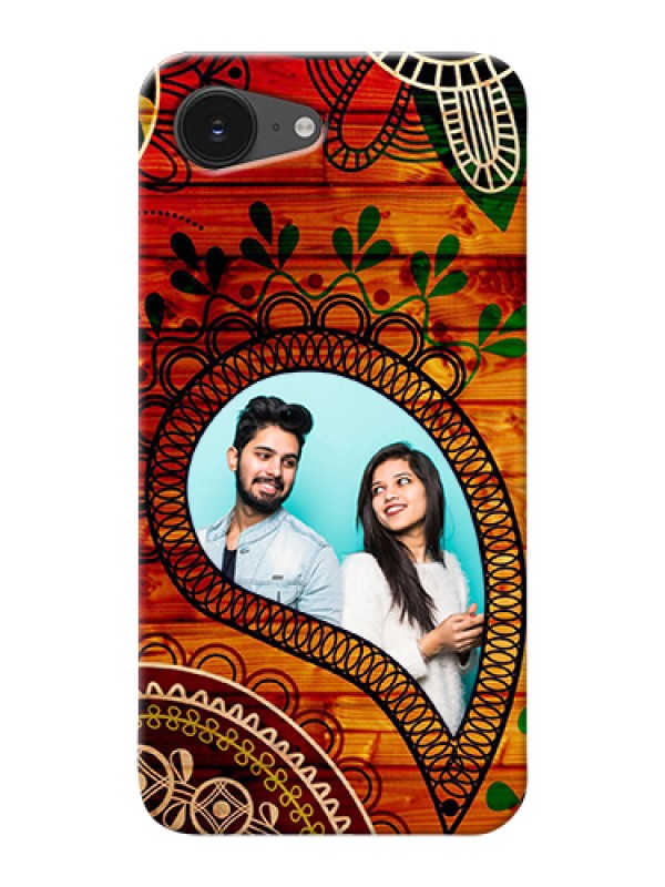 Custom iPhone 16e Custom Hard Phone Case - Abstract Colorful Design