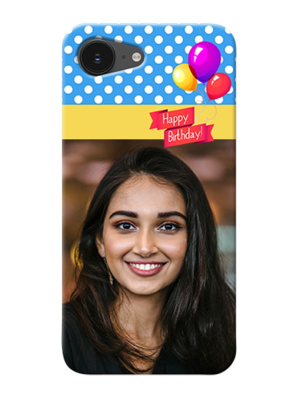 Custom iPhone 16e Custom Hard Phone Case - Happy Birthday Design