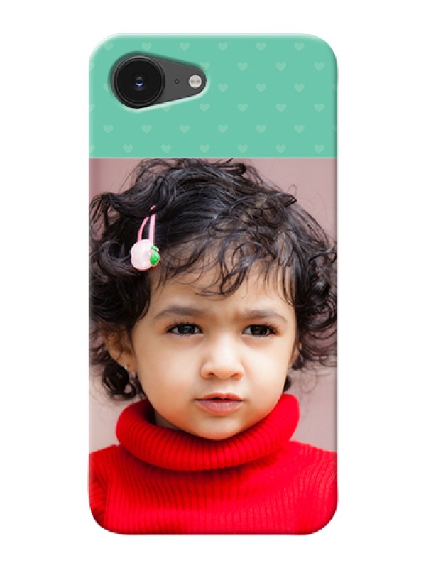 Custom iPhone 16e Custom Hard Phone Case - Lovers Picture Design