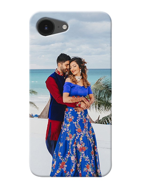 Custom iPhone 16e Custom Hard Phone Case - Upload Full Picture Design