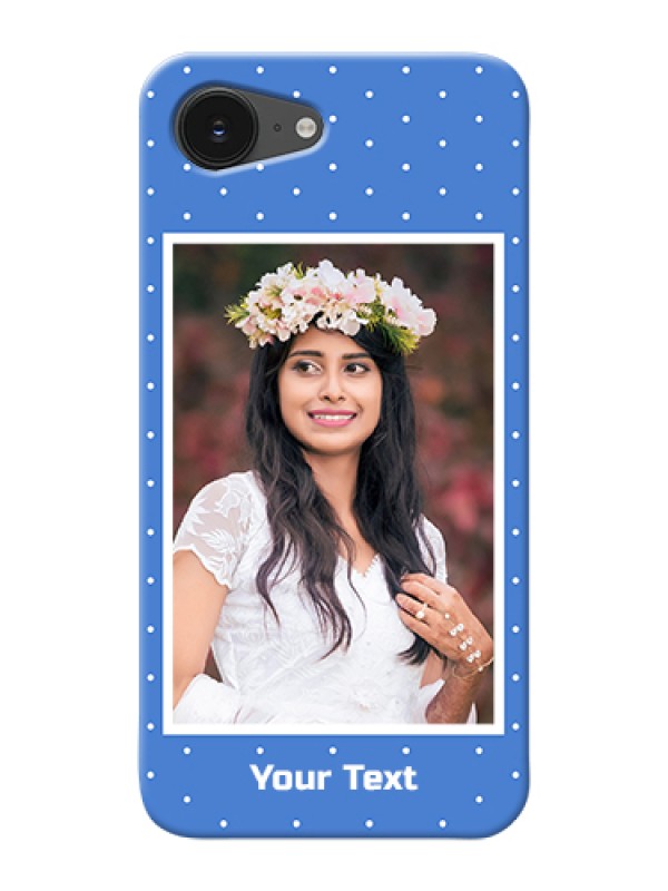 Custom iPhone 16e Custom Hard Phone Case - Polka Dots Design