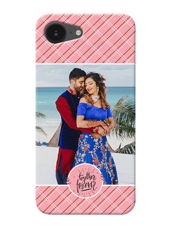 Custom iPhone 16e Custom Hard Phone Case - Together Forever Design
