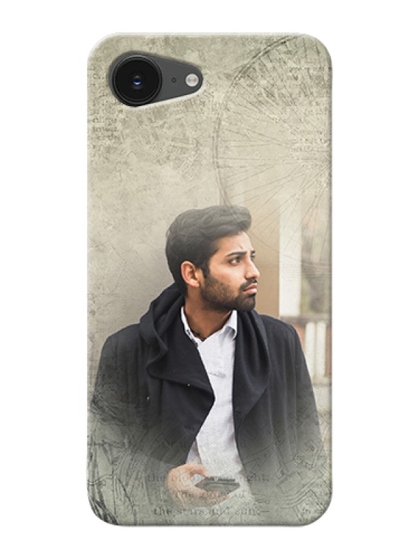 Custom iPhone 16e Custom Hard Phone Case - With Vintage Design