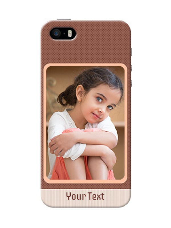Custom iPhone 5s Phone Covers: Simple Pic Upload Design