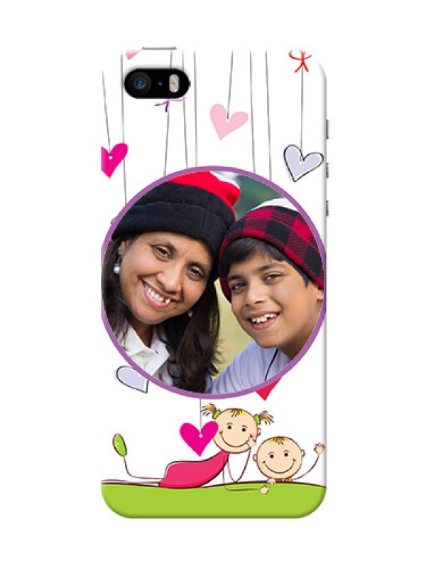 Custom iPhone 5s Mobile Cases: Cute Kids Phone Case Design