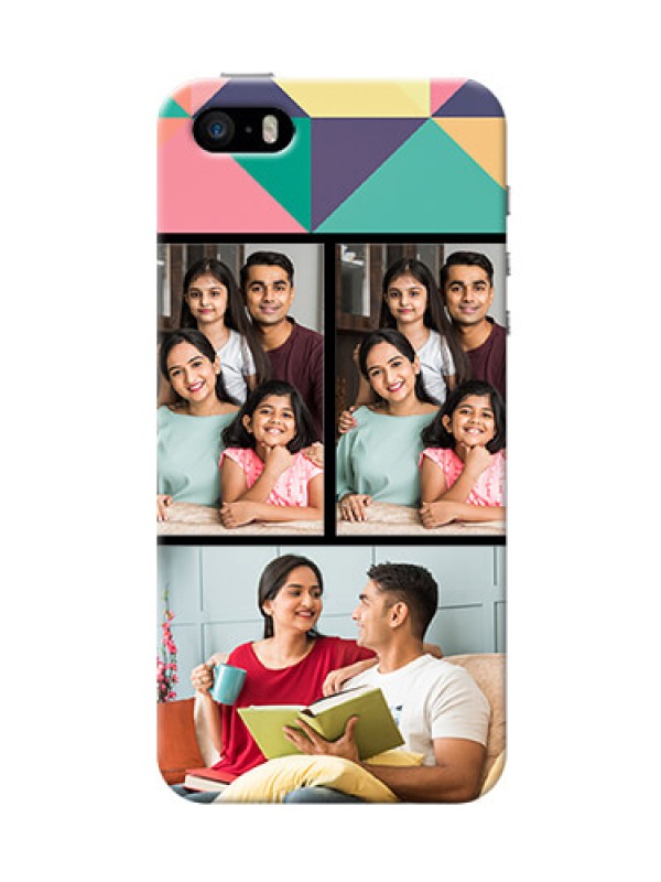 Custom iPhone 5s personalised phone covers: Bulk Pic Upload Design