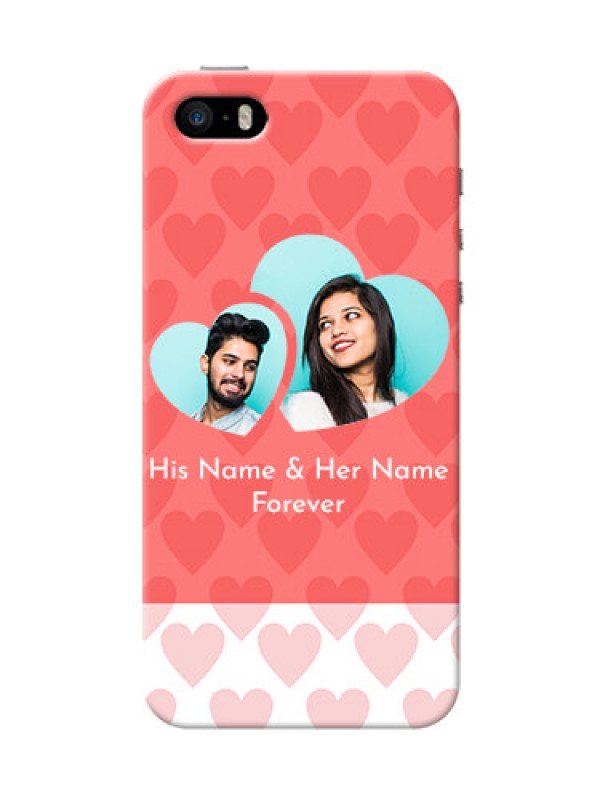 Custom iPhone 5s personalized phone covers: Couple Pic Upload Design