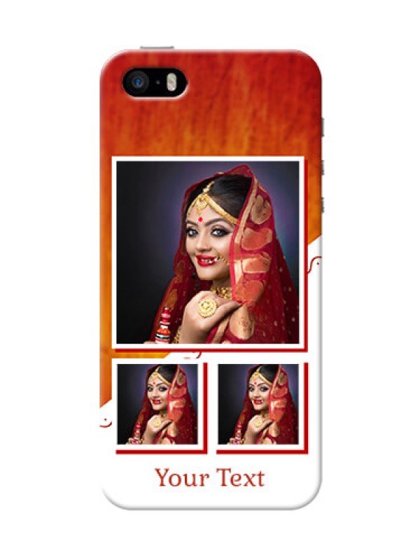 Custom iPhone 5s Personalised Phone Cases: Wedding Memories Design  