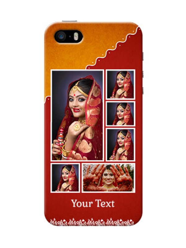 Custom iPhone 5s customized phone cases: Wedding Pic Upload Design