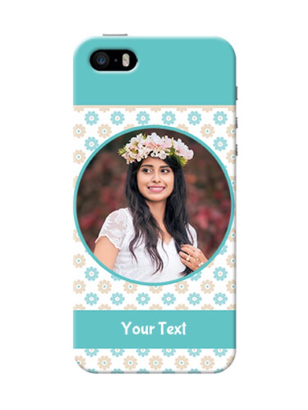 Custom iPhone 5s Custom Mobile Back Covers: Beautiful Flowers Design