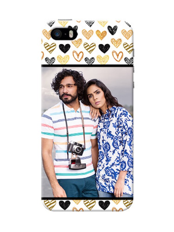 Custom iPhone 5s Personalized Mobile Cases: Love Symbol Design