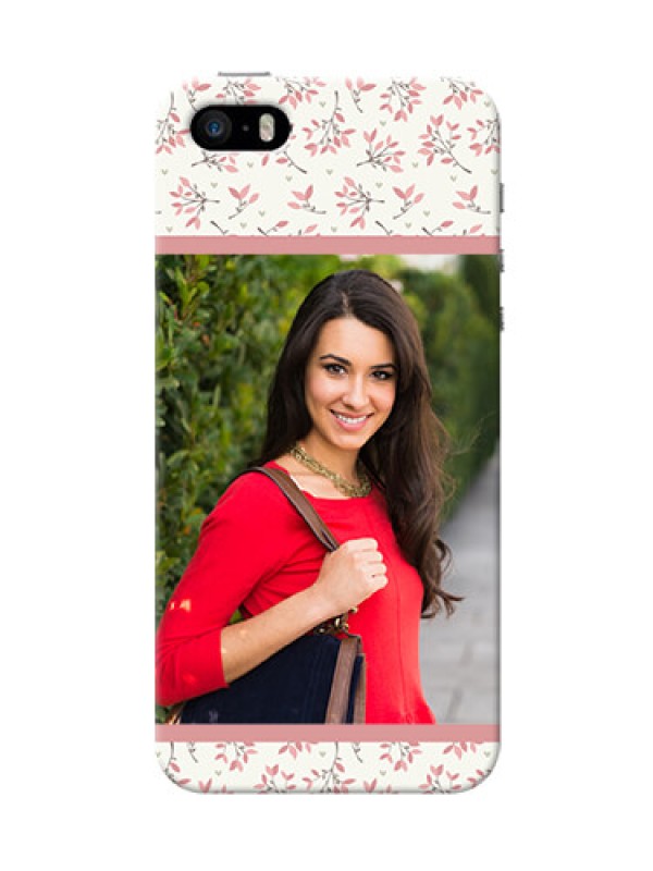 Custom iPhone 5s Back Covers: Premium Floral Design