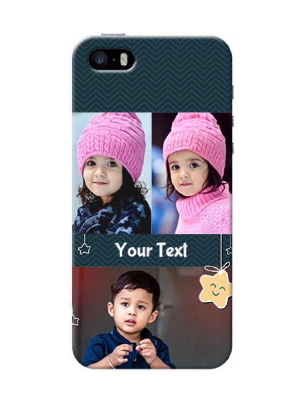 Custom iPhone 5s Mobile Back Covers Online: Hanging Stars Design