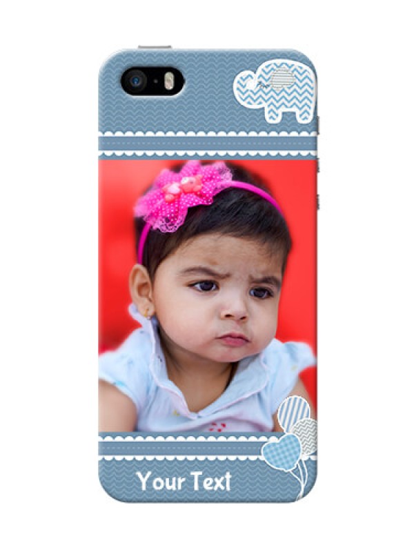 Custom iPhone 5s Custom Phone Covers with Kids Pattern Design