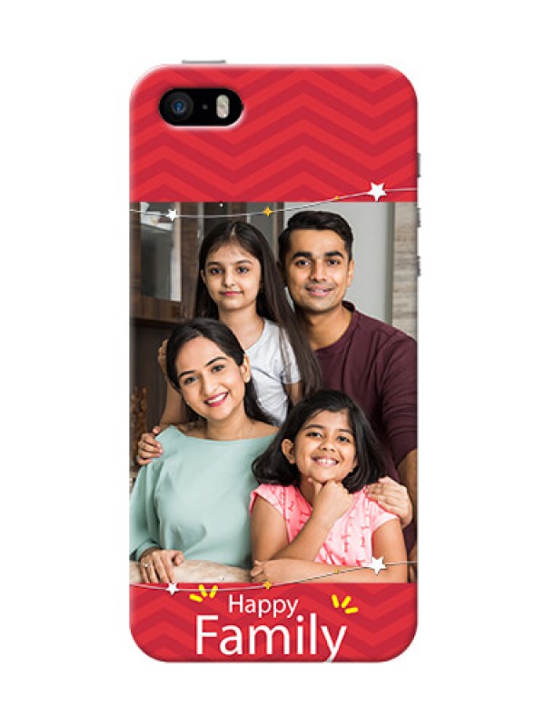 Custom iPhone 5s customized phone cases: Happy Family Design