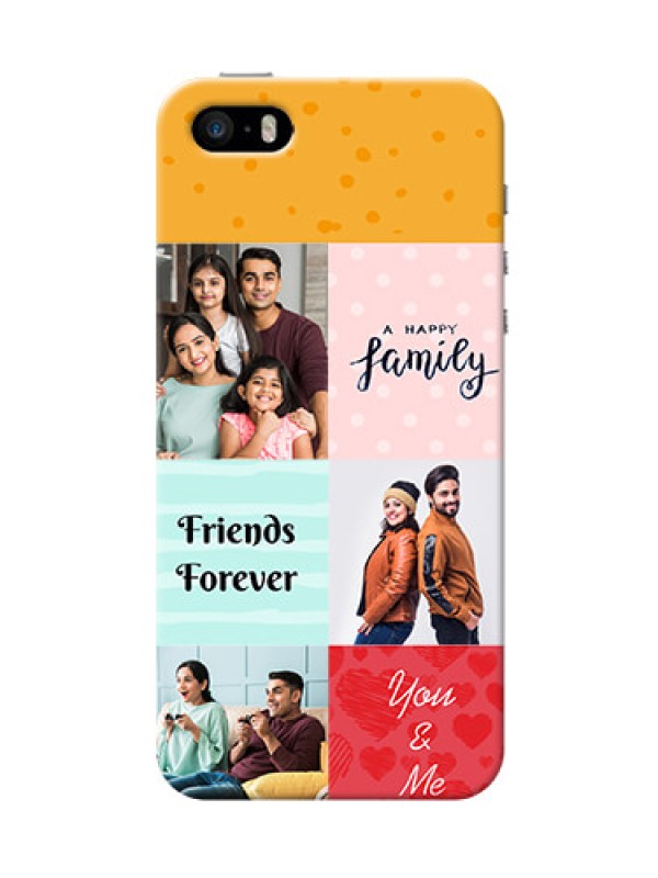 Custom iPhone 5s Customized Phone Cases: Images with Quotes Design