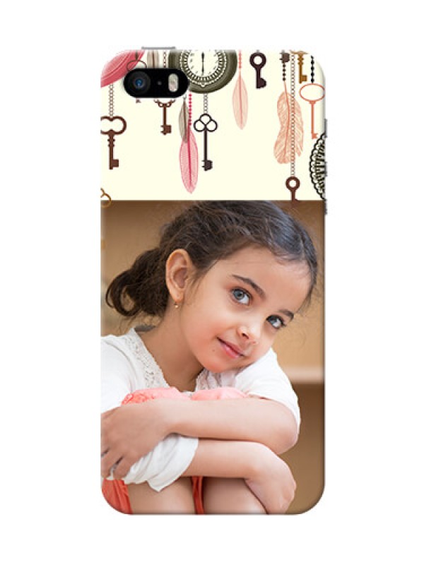 Custom iPhone 5s Phone Back Covers: Boho Style Design