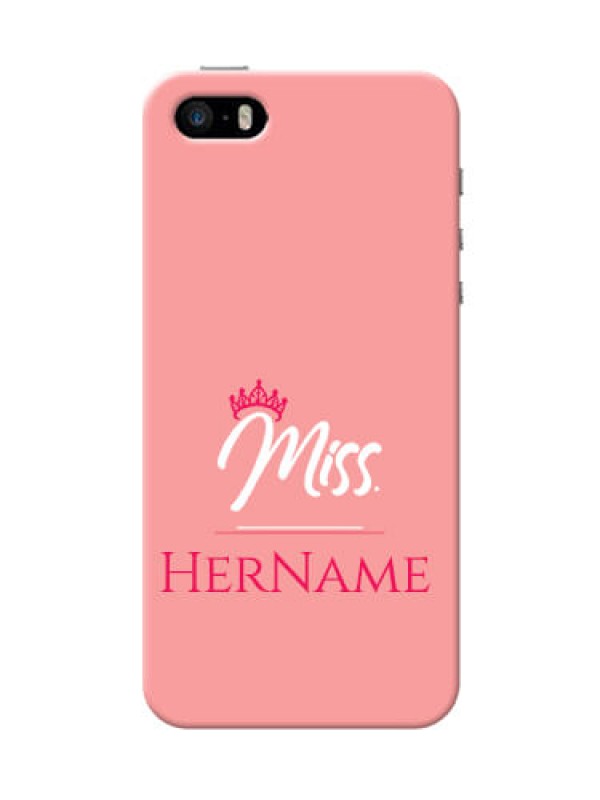 Custom Iphone 5S Custom Phone Case Mrs with Name