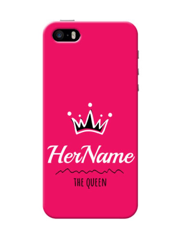 Custom Iphone 5S Queen Phone Case with Name