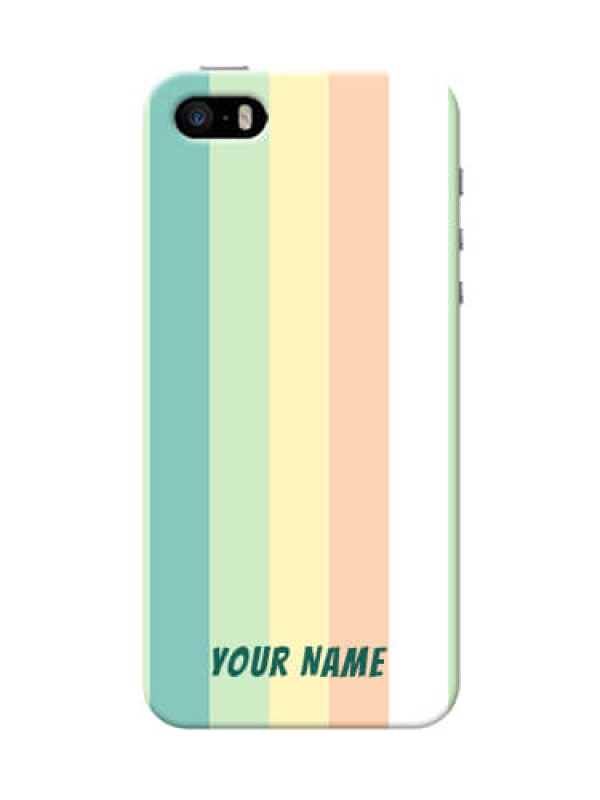Custom iPhone 5s Back Covers: Multi-colour Stripes Design