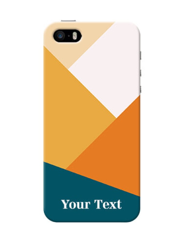 Custom iPhone 5s Custom Phone Cases: Stacked Multi-colour Design