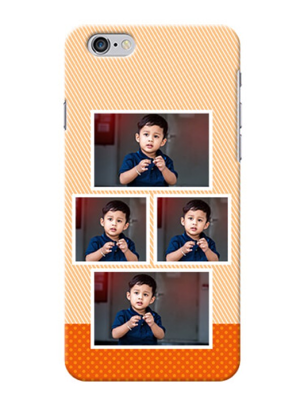 Custom iPhone 6 Plus Mobile Back Covers: Bulk Photos Upload Design