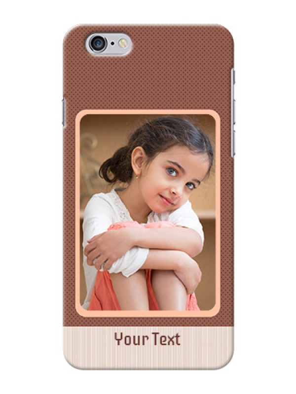 Custom iPhone 6 Plus Phone Covers: Simple Pic Upload Design