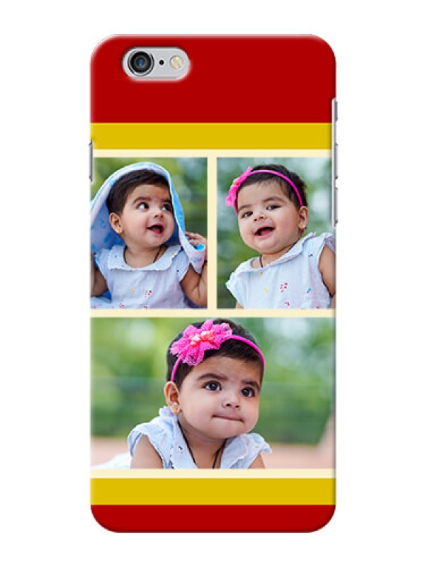 Custom iPhone 6 Plus mobile phone cases: Multiple Pic Upload Design