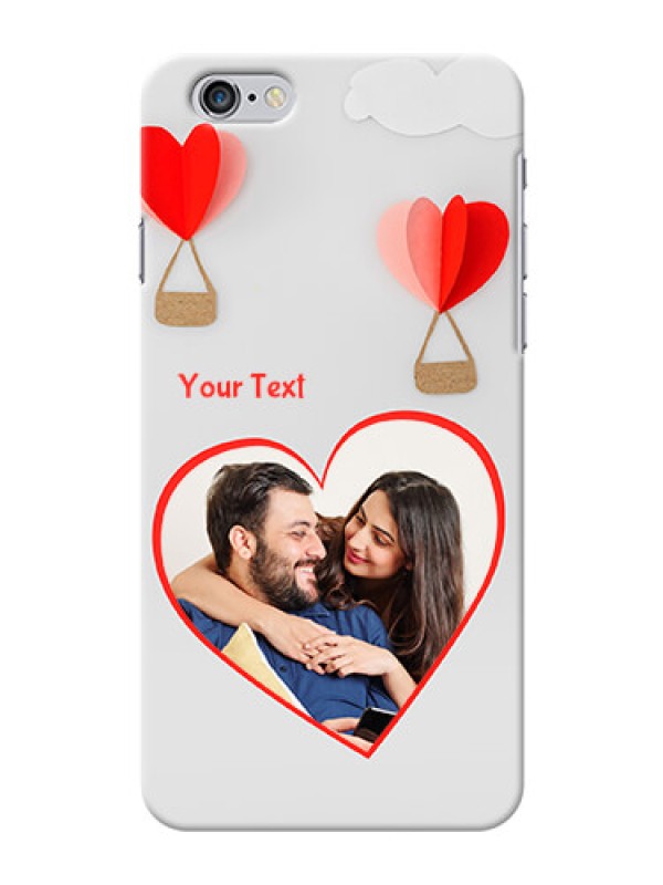 Custom iPhone 6 Plus Phone Covers: Parachute Love Design