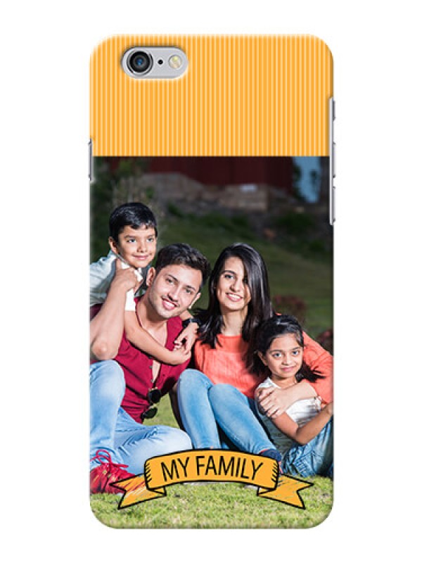 Custom iPhone 6 Plus Personalized Mobile Cases: My Family Design