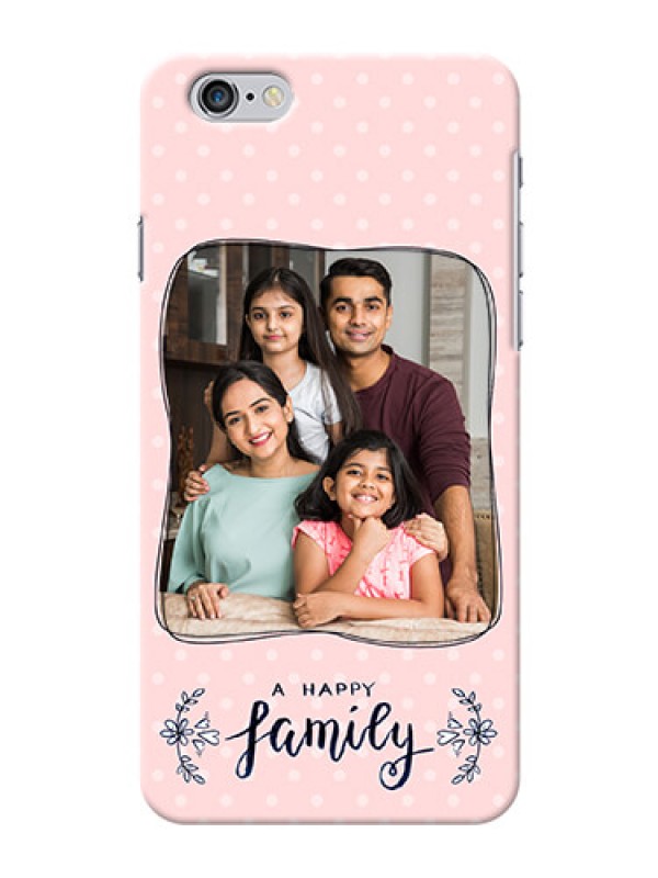 Custom iPhone 6 Plus Personalized Phone Cases: Family with Dots Design